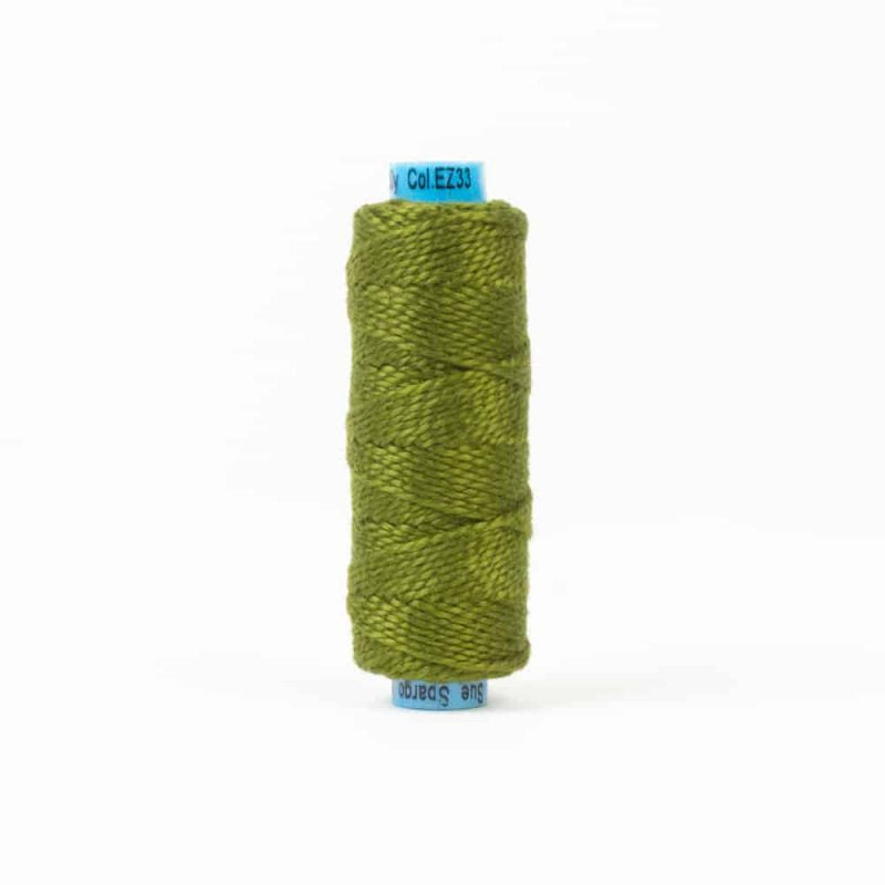 Thread - Egyptian Cotton - Sue Spargo Eleganza - SSEZ33 - Lazy Lizard - 38.4m/42yd