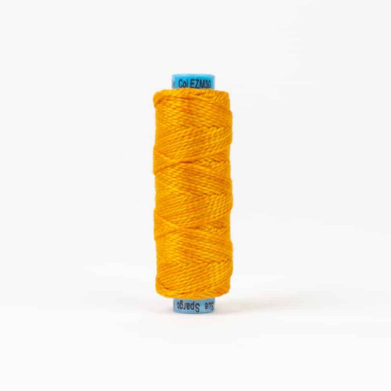 Thread - Egyptian Cotton - Sue Spargo Eleganza - SSEZM30 - Crushed Clementine - 38.4m/42yd