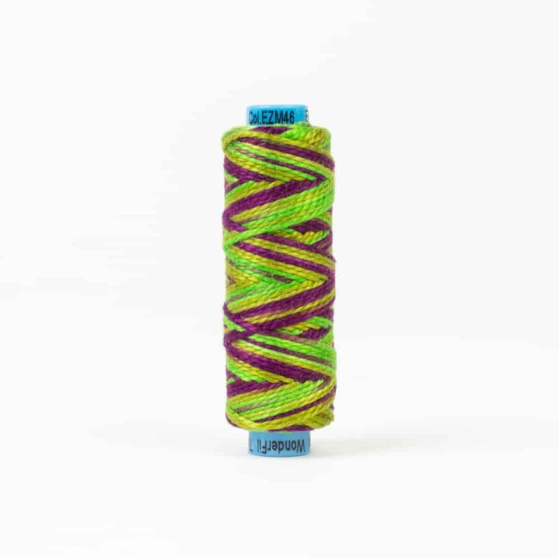 Thread - Egyptian Cotton - Sue Spargo Eleganza - SSEZM46 - Charmaleon - 38.4m/42yd