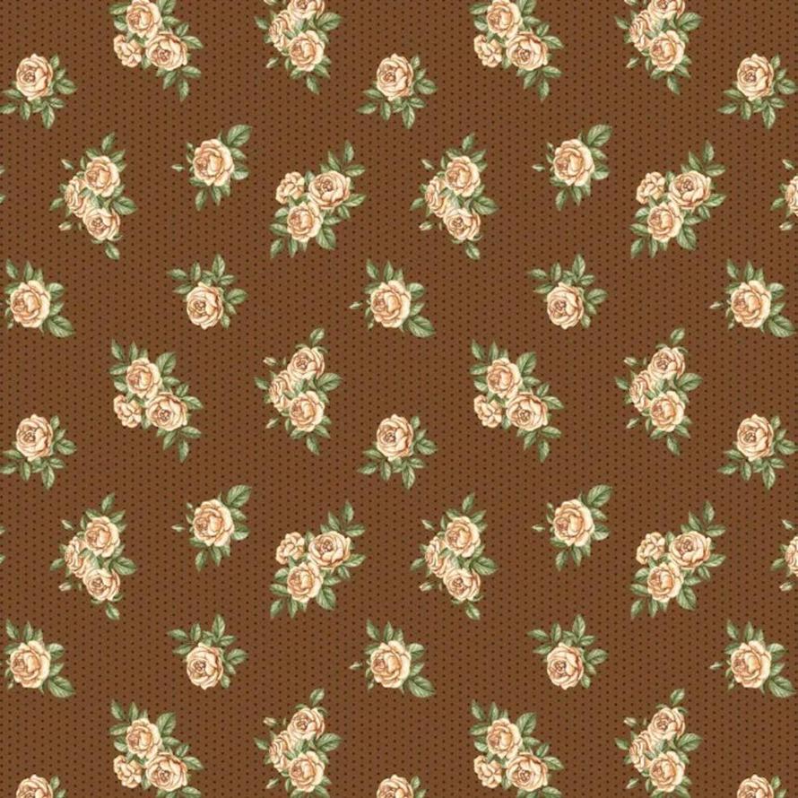 STORYBOOK BROWN ROSES DV6019
