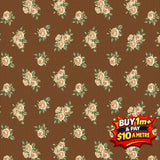 STORYBOOK BROWN ROSES DV6019
