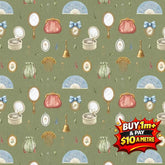 STORYBOOK GREEN ALLOVER DV6028