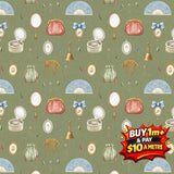 STORYBOOK GREEN ALLOVER DV6028