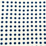 Sevenberry Blue/White Shadow Dots on 100% Blue Cotton WOF 110cn - 112cm