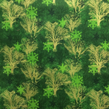 Silent Night Trees Green - Paint Brush Studios