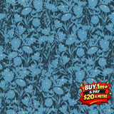 SILVER LAKE - RK2292868 DUSTY BLUE - 100% Cotton