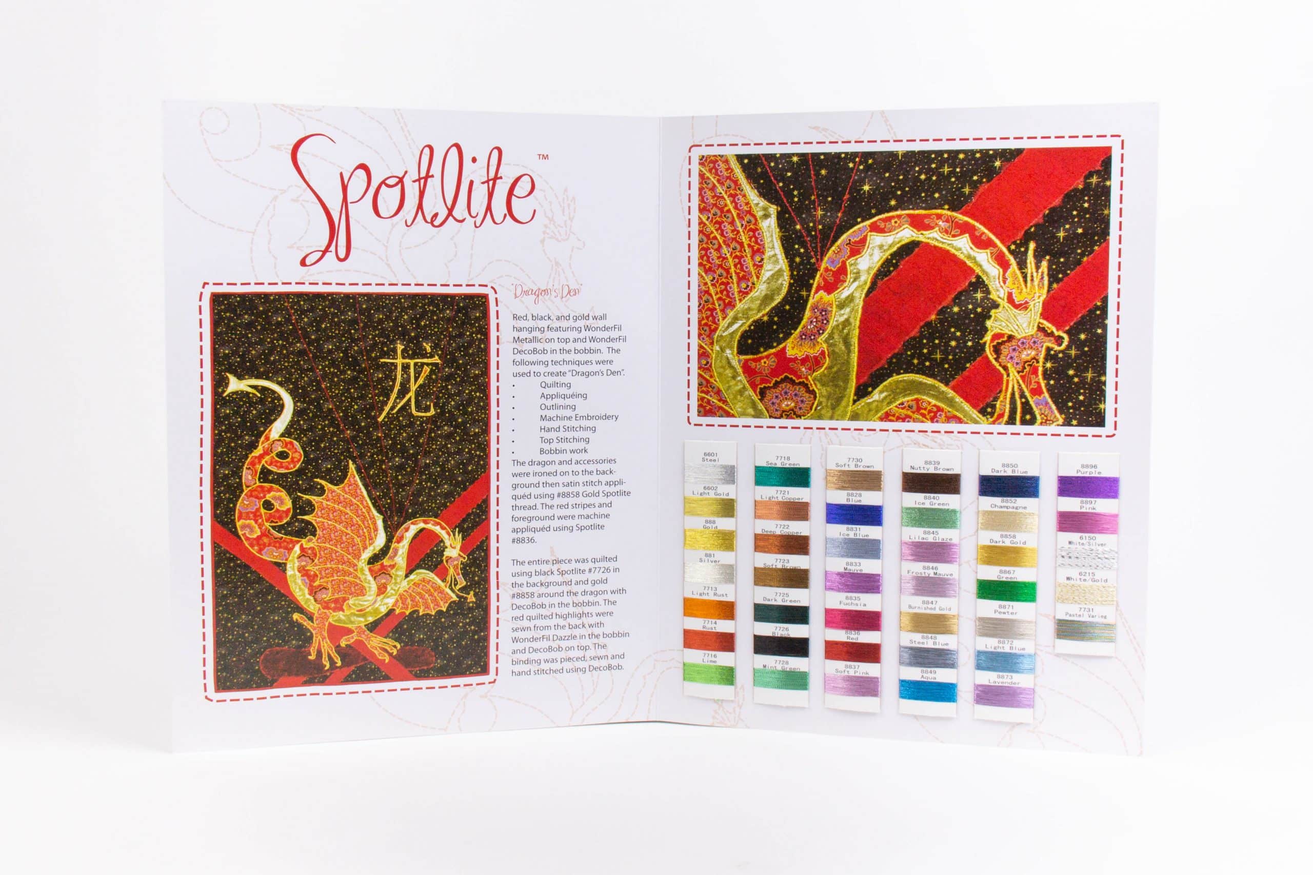 WonderFil Thread Colour Cards