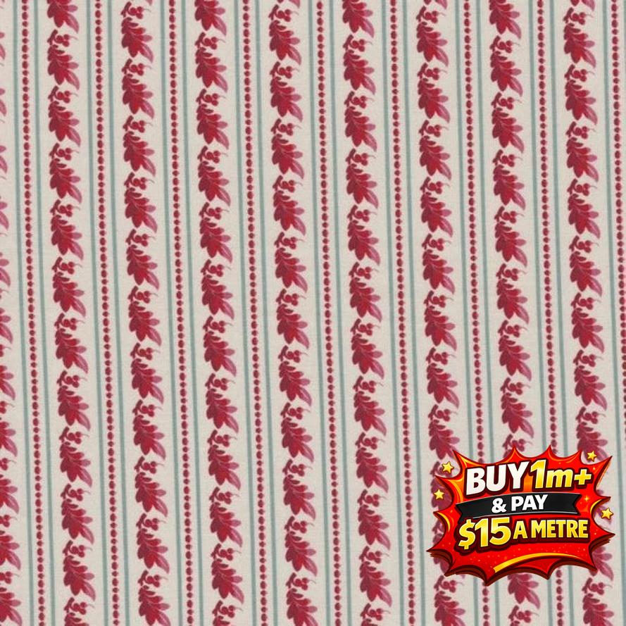 #St Etienne DV5815 Clotilde #2 100% Cotton Fabric WOF 110-112cm DV5817