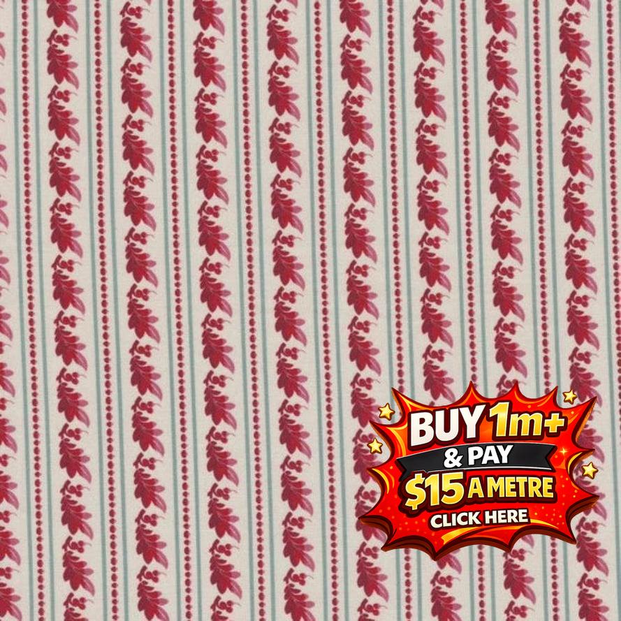 #St Etienne DV5815 Clotilde #2 100% Cotton Fabric WOF 110-112cm DV5817