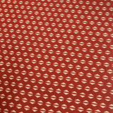 Stof Fabrics - Savana - White & Red