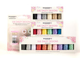 WonderFil Sue Daley DecoBob Packs – 80Wt Mini Spools