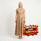 WILDFLOWER COTTAGE - A1591R - 100% COTTON