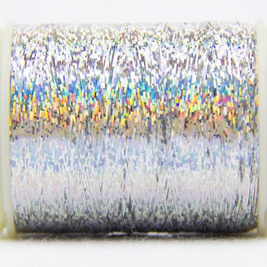 Thread - Hologram Slitted Metallic - HC8151 - Silver - 300m/328yd