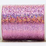 Thread - Hologram Slitted Metallic - HC8153 - Pink - 300m/328yd