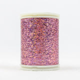 Thread - Hologram Slitted Metallic - HC8153 - Pink - 300m/328yd