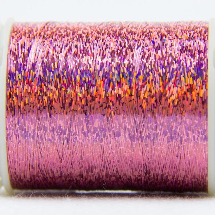 Thread - Hologram Slitted Metallic - HC8154 - Red - 300m/328yd