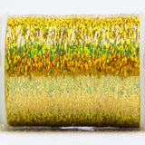 Thread - Hologram Slitted Metallic - HC8155 - Gold - 300m/328yd