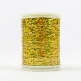 Thread - Hologram Slitted Metallic - HC8155 - Gold - 300m/328yd