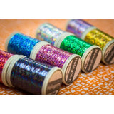 Thread - Hologram Slitted Metallic - HC8156 - Green - 300m/328yd