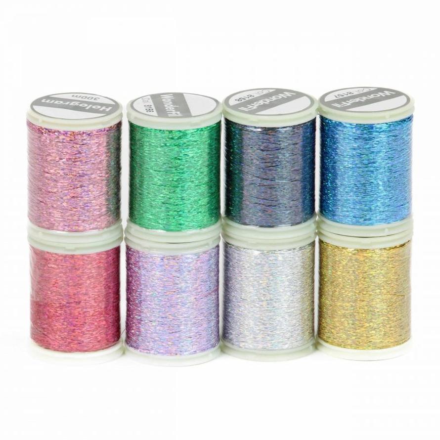 Thread - Hologram Slitted Metallic - Hologram Collector Set - 300m/328yd