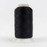 Thread - Lint-Free Cotton - Silco™ 35Wt - SC02 - Black - 700m/766yd