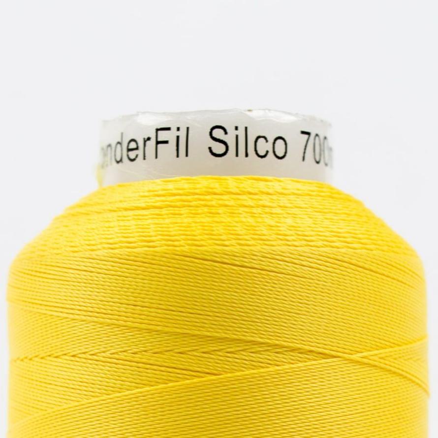 Thread - Lint-Free Cotton - Silco™ 35Wt - SC19 - Yellow - 700m/766yd