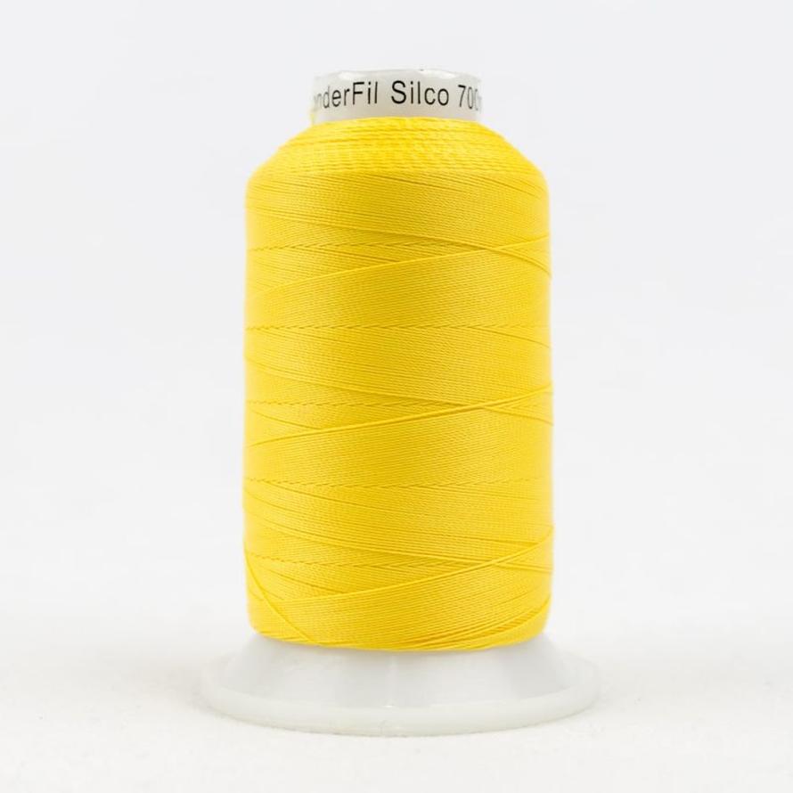 Thread - Lint-Free Cotton - Silco™ 35Wt - SC19 - Yellow - 700m/766yd