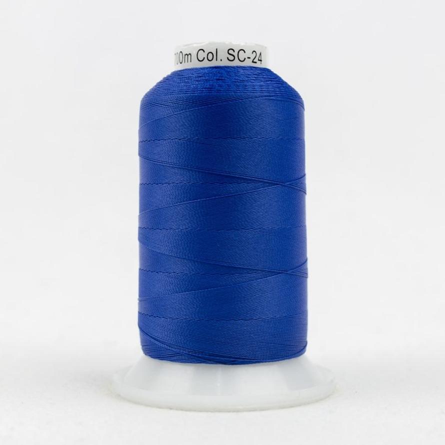 Thread - Lint-Free Cotton - Silco™ 35Wt - SC24 - Royal Blue - 700m/766yd