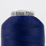 Thread - Lint-Free Cotton - Silco™ 35Wt - SC25 - Dark Blue - 700m/766yd