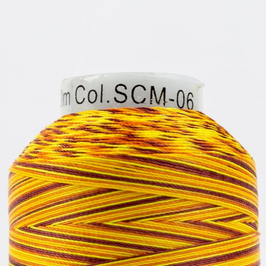 Thread - Lint-Free Cotton - Silco™ 35Wt - SCM06 - Lava - 700m/766yd