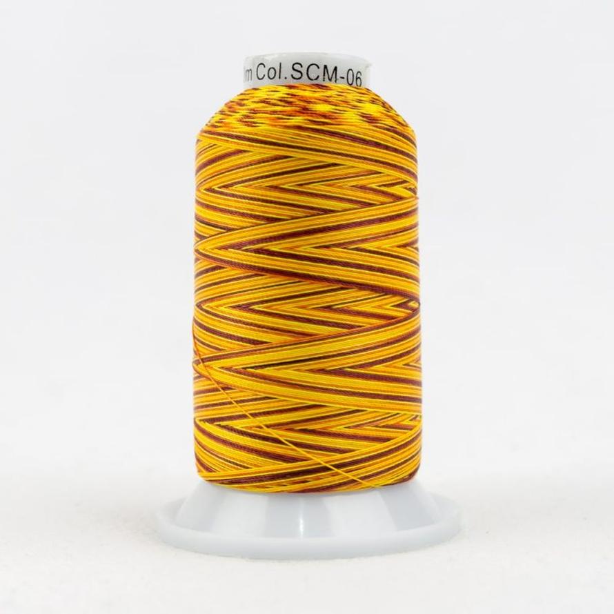 Thread - Lint-Free Cotton - Silco™ 35Wt - SCM06 - Lava - 700m/766yd
