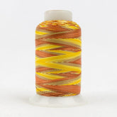 Thread - Lint-Free Cotton - Silco™ 35Wt - SCM11 - Orange/Rust/Yellow - 700m/766yd