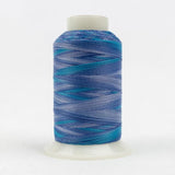 Thread - Lint-Free Cotton - Silco™ 35Wt - SCM18 - Purple/Violet/Blue - 700m/766yd