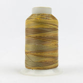 Thread - Lint-Free Cotton - Silco™ 35Wt - SCM25 - Gold/Brown - 700m/766yd