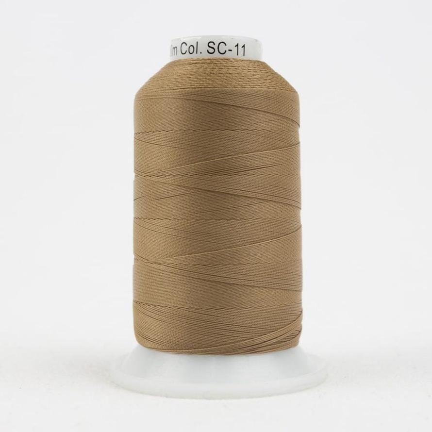 Thread - Lint-Free Cotton - Silco™ 35Wt - SC11 - Greyish Tan - 700m/766yd