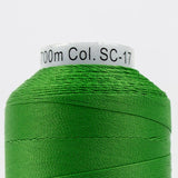 Thread - Lint-Free Cotton - Silco™ 35Wt - SC17 - Holiday Green - 700m/766yd