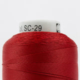 Thread - Lint-Free Cotton - Silco™ 35Wt - SC29 - Holiday Red - 700m/766yd