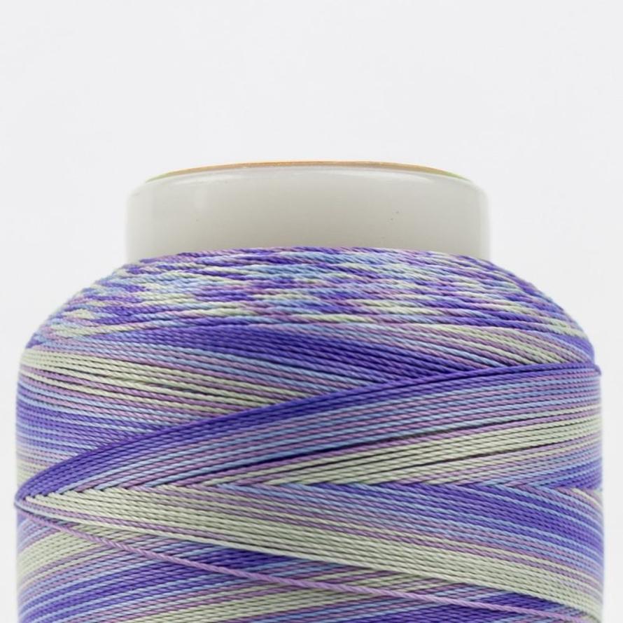 Thread - Lint-Free Cotton - Silco™ 35Wt - SCM12 - Voilets/Blues - 700m/766yd
