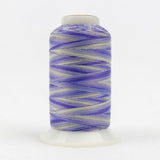 Thread - Lint-Free Cotton - Silco™ 35Wt - SCM12 - Voilets/Blues - 700m/766yd