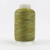 Thread - Lint-Free Cotton - Silco™ 35Wt - SCM15 - Brown/Green - 700m/766yd