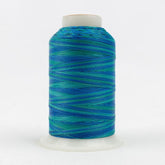 Thread - Lint-Free Cotton - Silco™ 35Wt - SCM16 - Blues/Greens - 700m/766yd