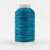 Thread - Lint-Free Cotton - Silco™ 35Wt - SCM16 - Blues/Greens - 700m/766yd