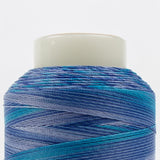 Thread - Lint-Free Cotton - Silco™ 35Wt - SCM18 - Purple/Violet/Blue - 700m/766yd