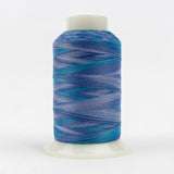 Thread - Lint-Free Cotton - Silco™ 35Wt - SCM18 - Purple/Violet/Blue - 700m/766yd