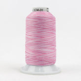 Thread - Lint-Free Cotton - Silco™ 35Wt - SCM20 - Light Pink/Pink - 700m/766yd