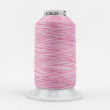 Thread - Lint-Free Cotton - Silco™ 35Wt - SCM20 - Light Pink/Pink - 700m/766yd