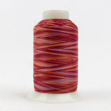 Thread - Lint-Free Cotton - Silco™ 35Wt - SCM30 - Purple/Orange/Red - 700m/766yd