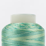 Threads - Dyed Rayon - Mirage 30Wt - MR02 - Seafoam Greens - 800m/875yd