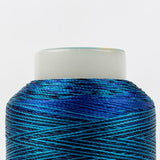Threads - Dyed Rayon - Mirage 30Wt - MR04 - Mediterranean Blues - 800m/875yd