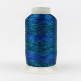 Threads - Dyed Rayon - Mirage 30Wt - MR04 - Mediterranean Blues - 800m/875yd